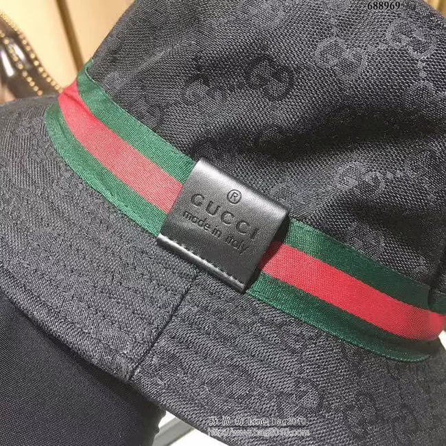 GUCCI古馳 經典款 漁夫帽 688969 LLWJ5772